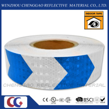 High Quality Blue and White Arrow Reflective Warning Tape (C3500-AW)